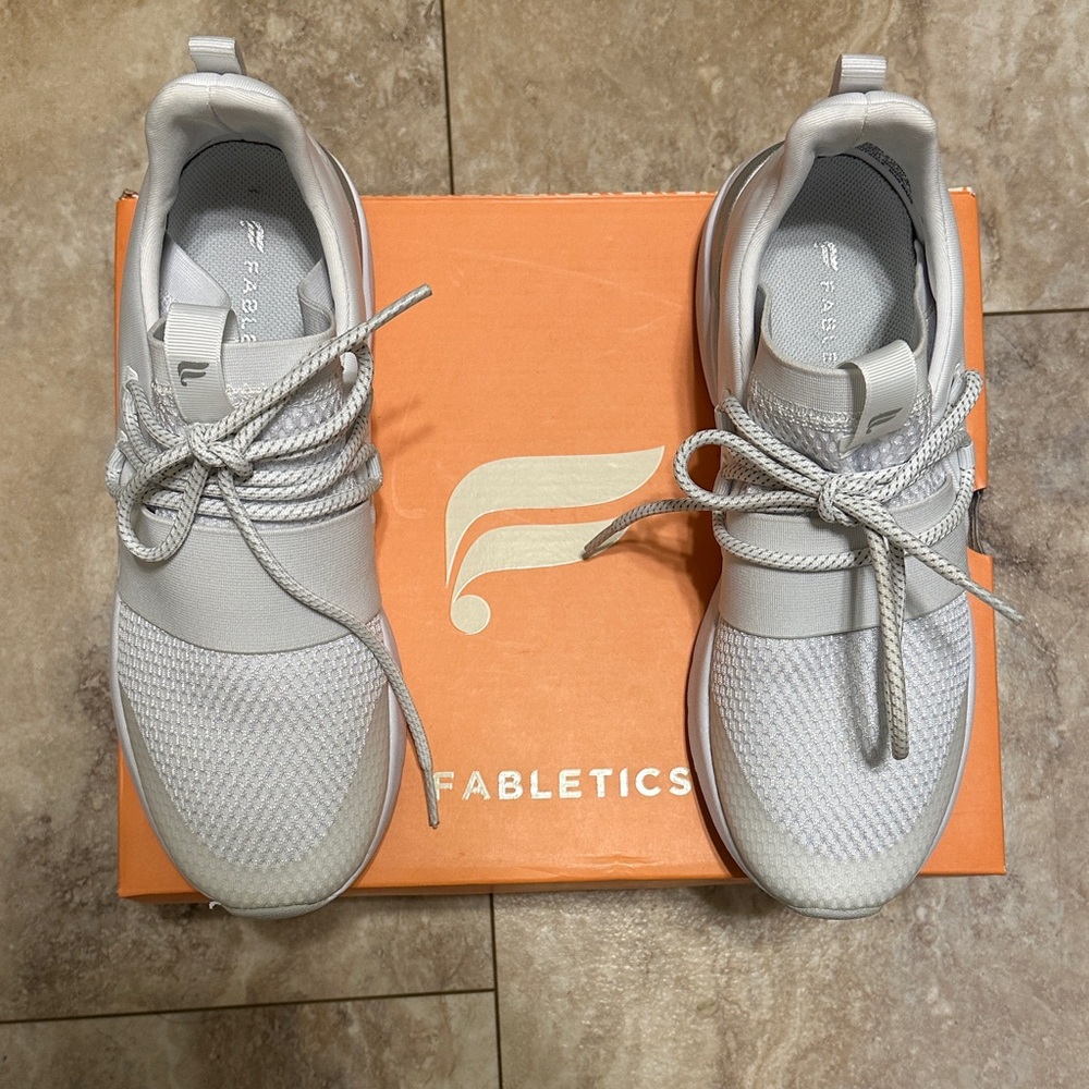 Fabletics White Athletic Shoes